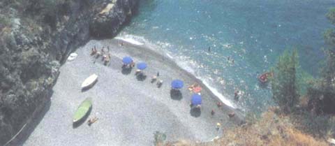 Spiaggia Fiumicello, Positano