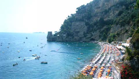 Spiaggia di Fornillo, Positano